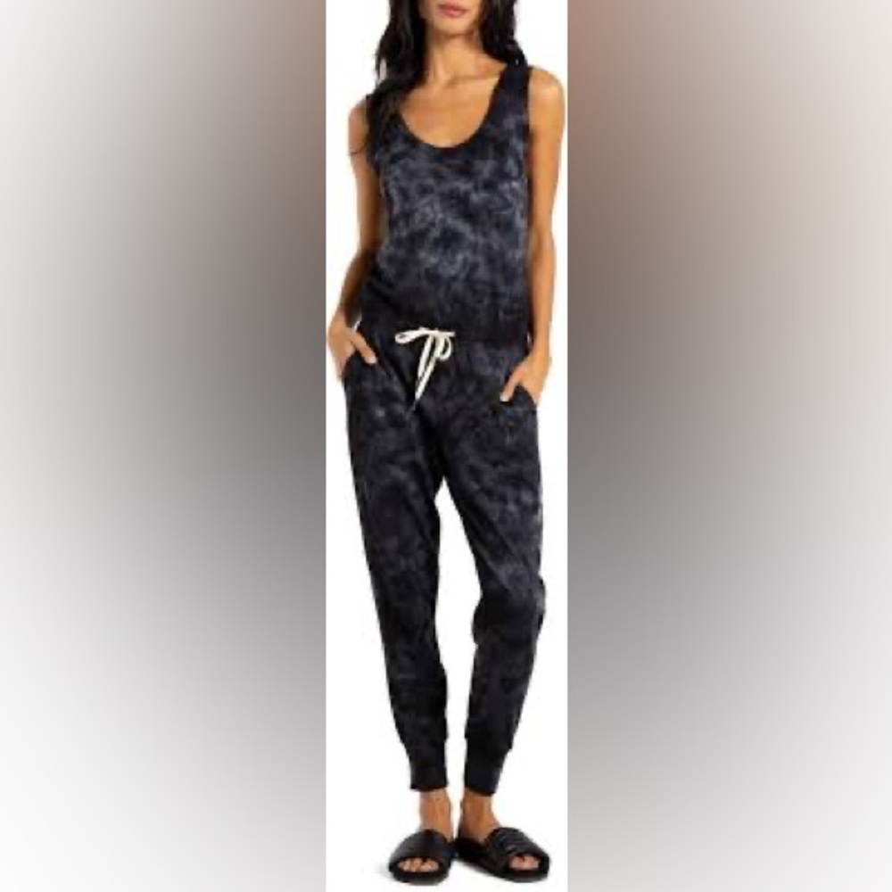 PHILANTHROPY Revolve Women’s Opal Jumpsuit in Washed Black Size Medium - Picture 2 of 7